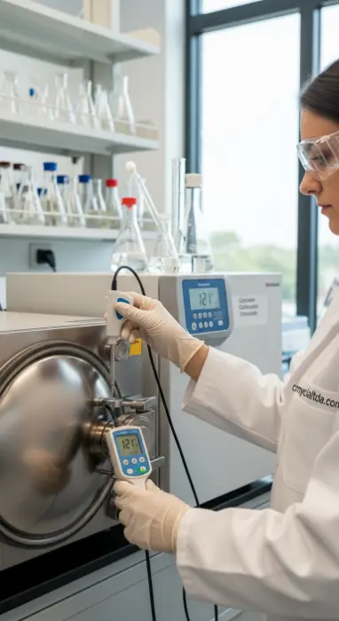 calibracion de autoclave en un laboratorio en bogota