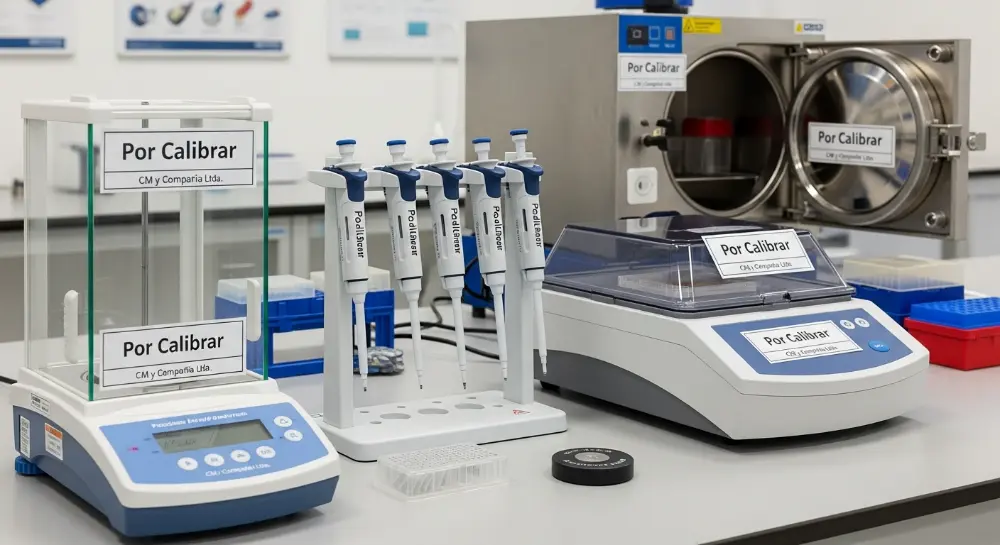 Instrumentos comunes que requieren calibración en laboratorios colombianos