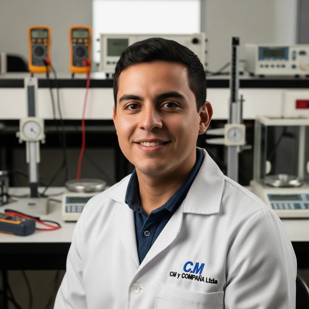 técnico de laboratorio en CM y compañía ltda